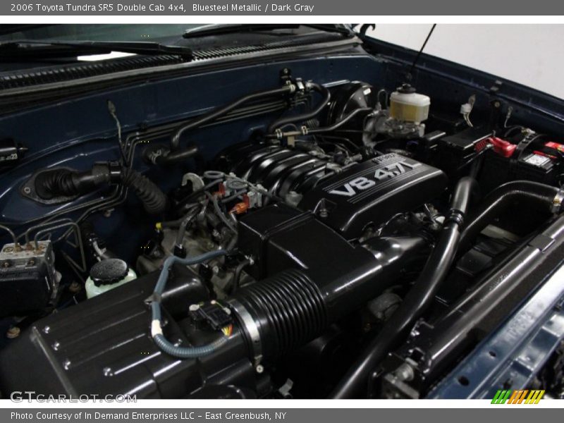 Bluesteel Metallic / Dark Gray 2006 Toyota Tundra SR5 Double Cab 4x4