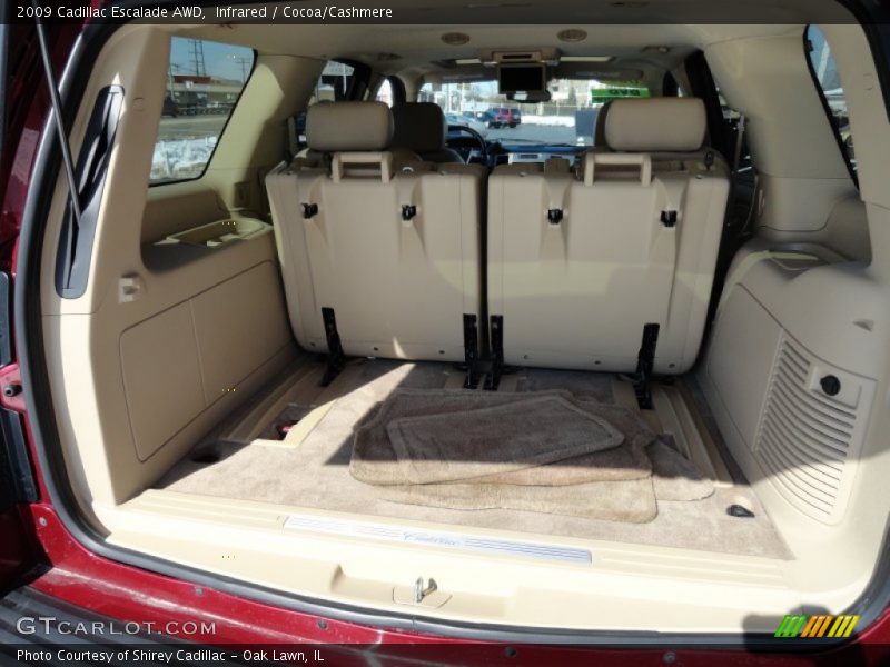 Infrared / Cocoa/Cashmere 2009 Cadillac Escalade AWD