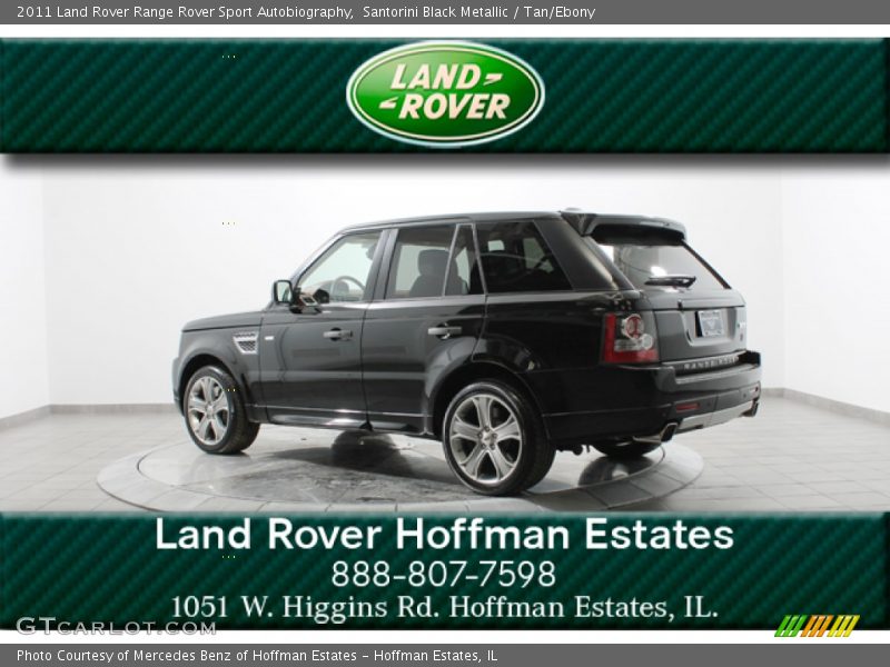 Santorini Black Metallic / Tan/Ebony 2011 Land Rover Range Rover Sport Autobiography