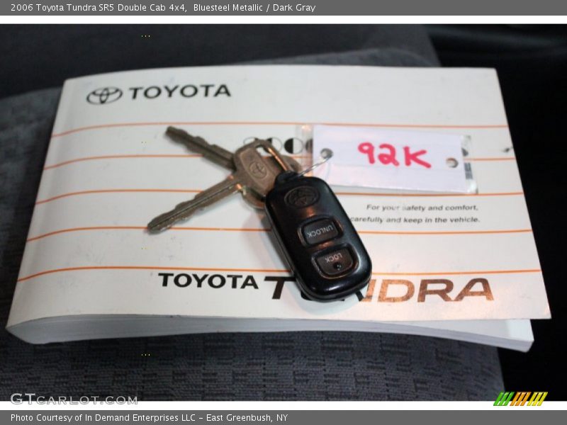 Bluesteel Metallic / Dark Gray 2006 Toyota Tundra SR5 Double Cab 4x4