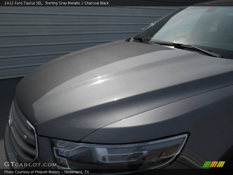 Sterling Gray Metallic / Charcoal Black 2013 Ford Taurus SEL