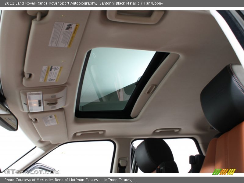 Sunroof of 2011 Range Rover Sport Autobiography