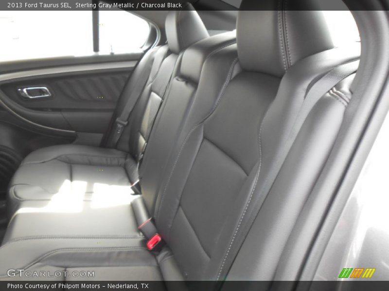 Sterling Gray Metallic / Charcoal Black 2013 Ford Taurus SEL