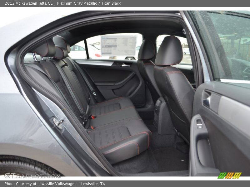 Platinum Gray Metallic / Titan Black 2013 Volkswagen Jetta GLI