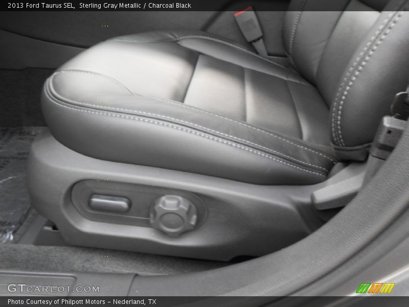 Sterling Gray Metallic / Charcoal Black 2013 Ford Taurus SEL