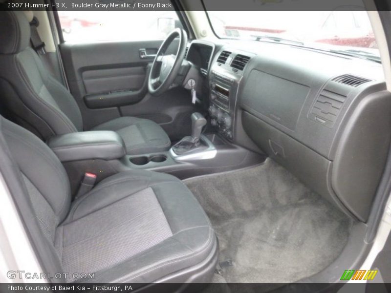 Boulder Gray Metallic / Ebony Black 2007 Hummer H3 X