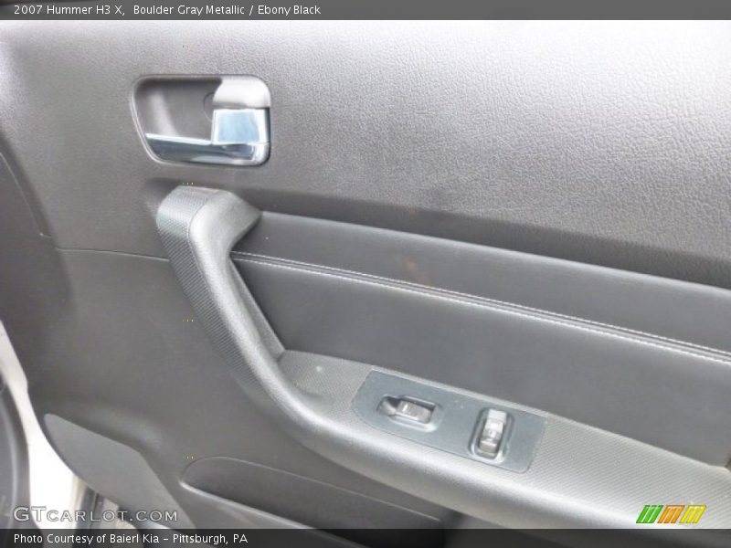 Boulder Gray Metallic / Ebony Black 2007 Hummer H3 X