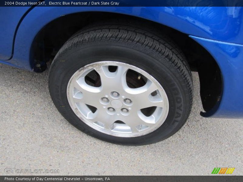 Electric Blue Pearlcoat / Dark Slate Gray 2004 Dodge Neon SXT