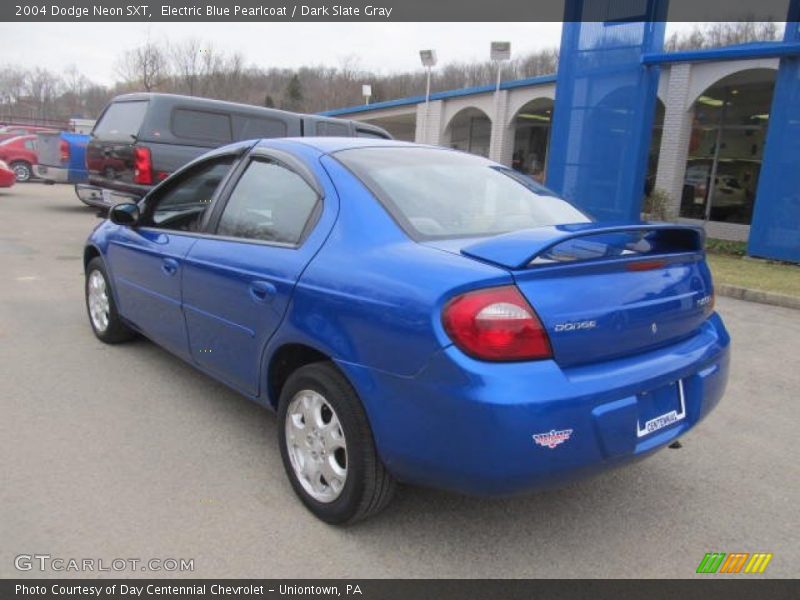Electric Blue Pearlcoat / Dark Slate Gray 2004 Dodge Neon SXT