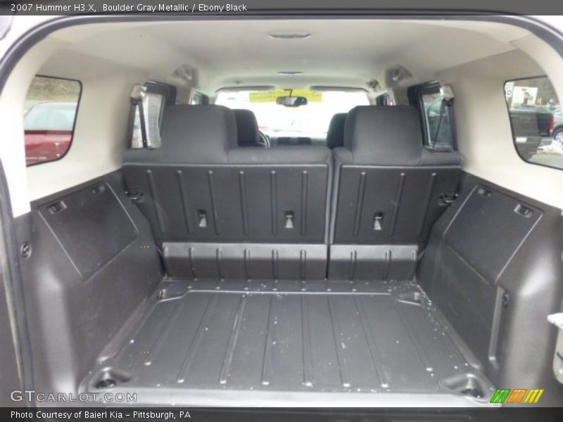 Boulder Gray Metallic / Ebony Black 2007 Hummer H3 X