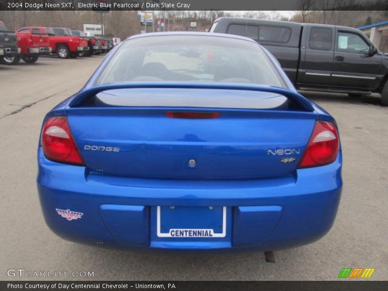 Electric Blue Pearlcoat / Dark Slate Gray 2004 Dodge Neon SXT