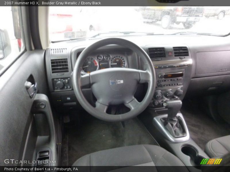 Boulder Gray Metallic / Ebony Black 2007 Hummer H3 X