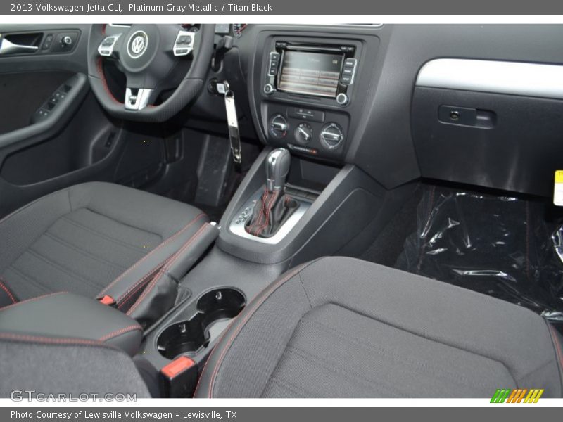 Platinum Gray Metallic / Titan Black 2013 Volkswagen Jetta GLI