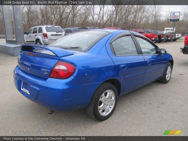 Electric Blue Pearlcoat / Dark Slate Gray 2004 Dodge Neon SXT
