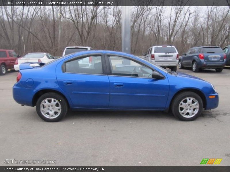 Electric Blue Pearlcoat / Dark Slate Gray 2004 Dodge Neon SXT