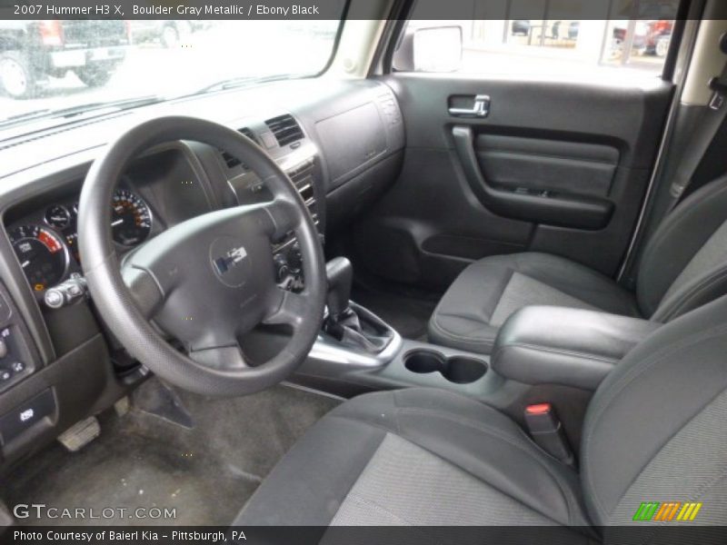 Boulder Gray Metallic / Ebony Black 2007 Hummer H3 X