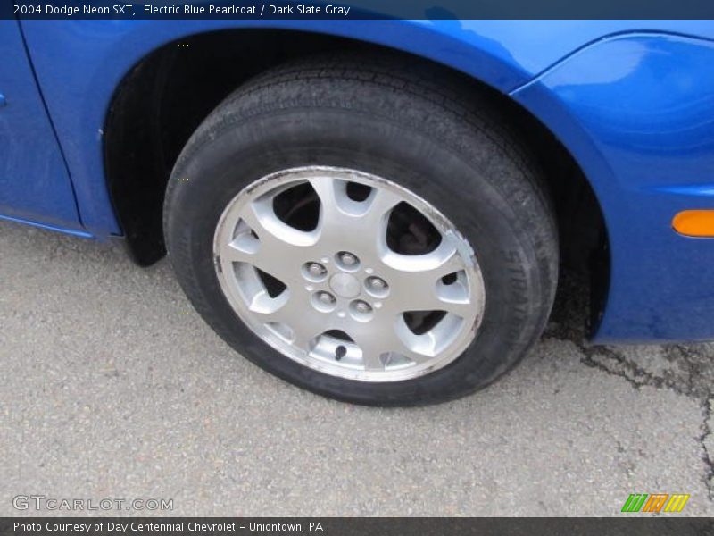 Electric Blue Pearlcoat / Dark Slate Gray 2004 Dodge Neon SXT