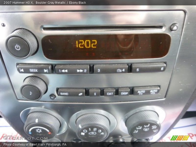 Boulder Gray Metallic / Ebony Black 2007 Hummer H3 X
