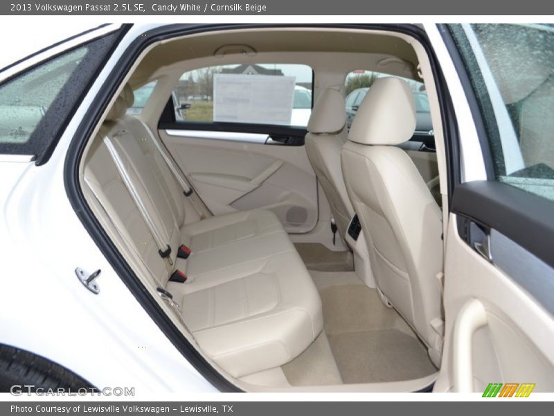 Candy White / Cornsilk Beige 2013 Volkswagen Passat 2.5L SE