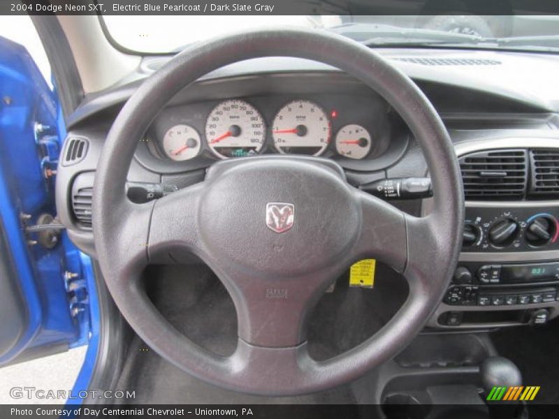 Electric Blue Pearlcoat / Dark Slate Gray 2004 Dodge Neon SXT
