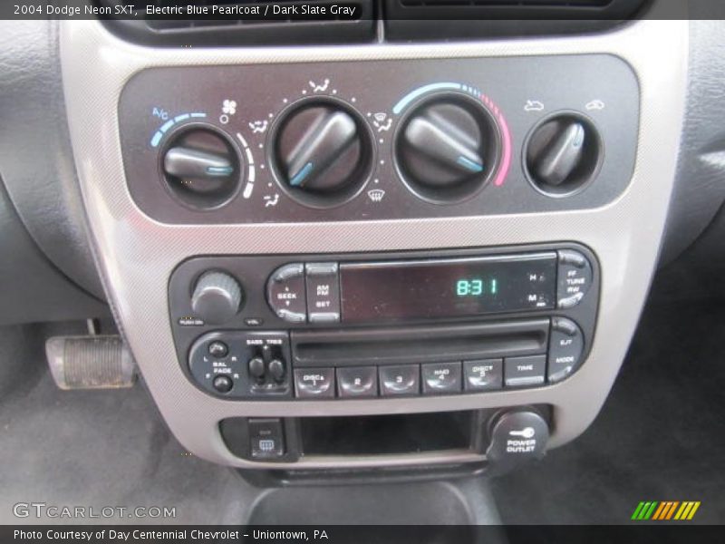 Electric Blue Pearlcoat / Dark Slate Gray 2004 Dodge Neon SXT