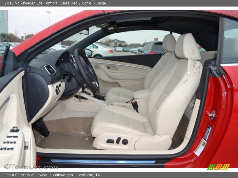 2013 Eos Komfort Cornsilk Beige Interior
