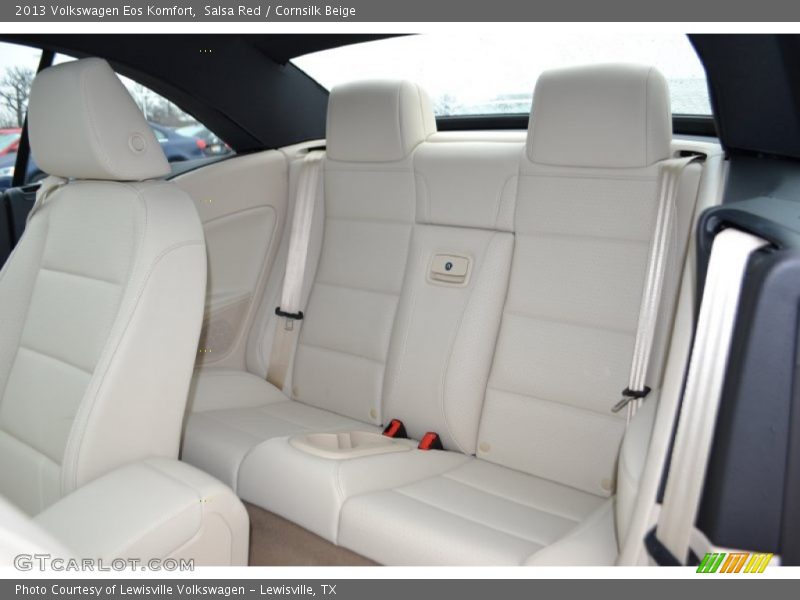 Rear Seat of 2013 Eos Komfort