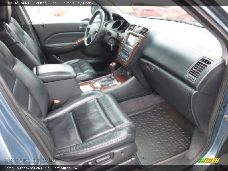 Steel Blue Metallic / Ebony 2005 Acura MDX Touring