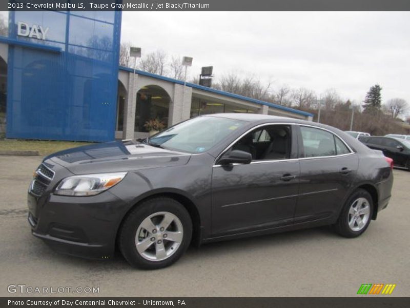 Taupe Gray Metallic / Jet Black/Titanium 2013 Chevrolet Malibu LS