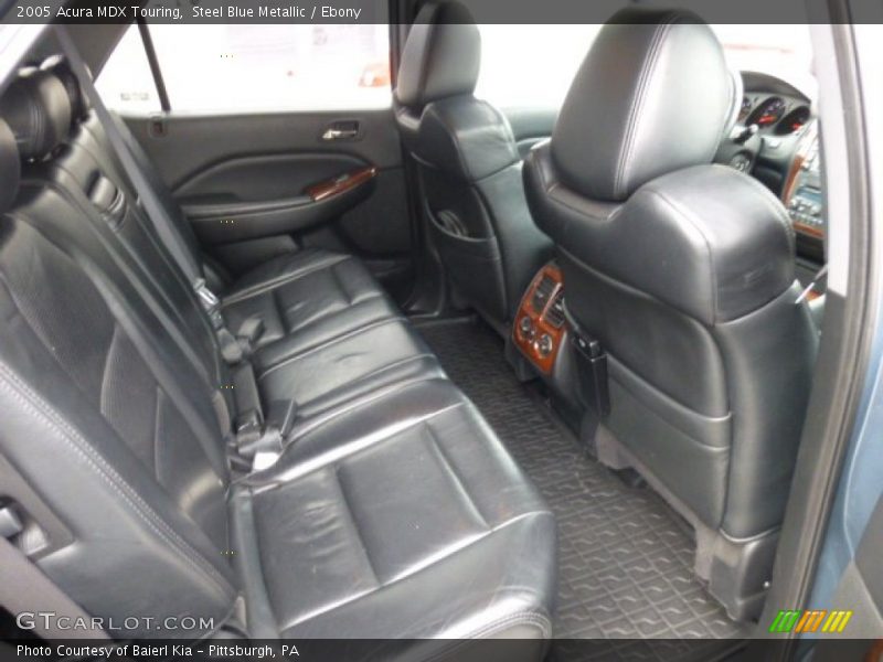 Steel Blue Metallic / Ebony 2005 Acura MDX Touring