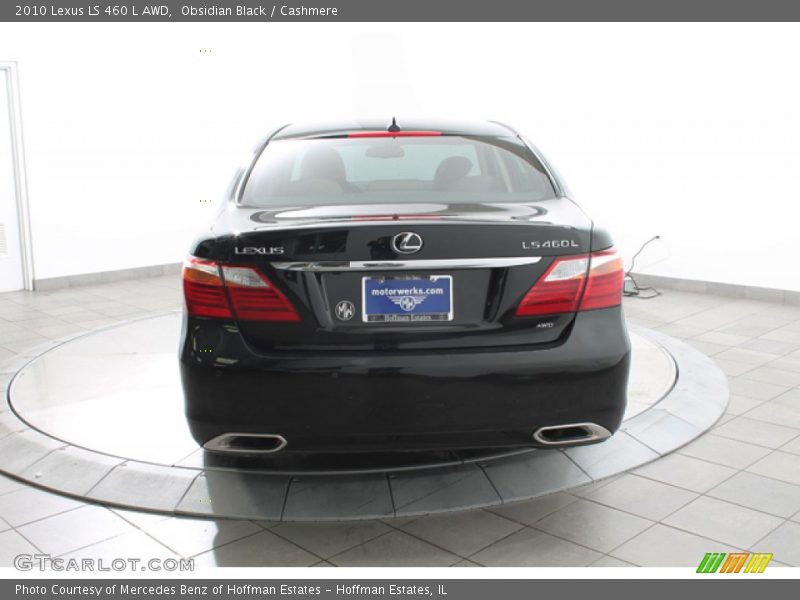 Obsidian Black / Cashmere 2010 Lexus LS 460 L AWD