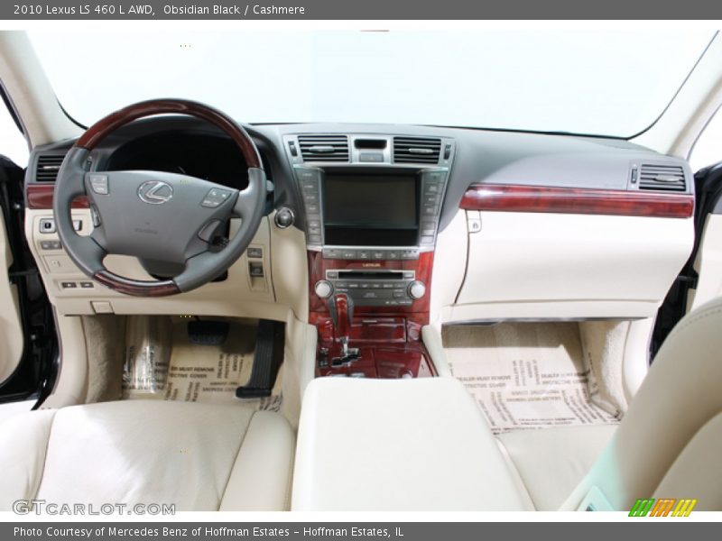 Obsidian Black / Cashmere 2010 Lexus LS 460 L AWD