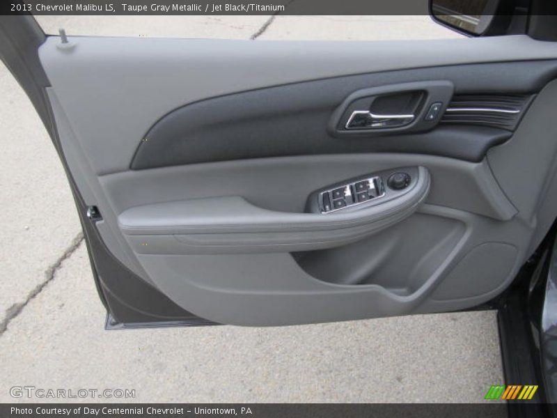 Taupe Gray Metallic / Jet Black/Titanium 2013 Chevrolet Malibu LS
