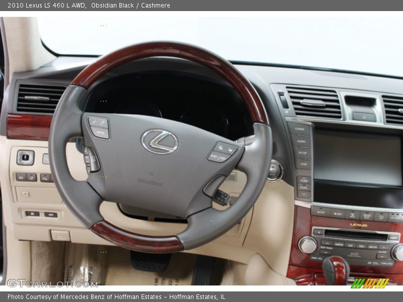 Obsidian Black / Cashmere 2010 Lexus LS 460 L AWD