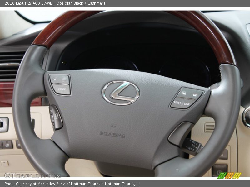 Obsidian Black / Cashmere 2010 Lexus LS 460 L AWD