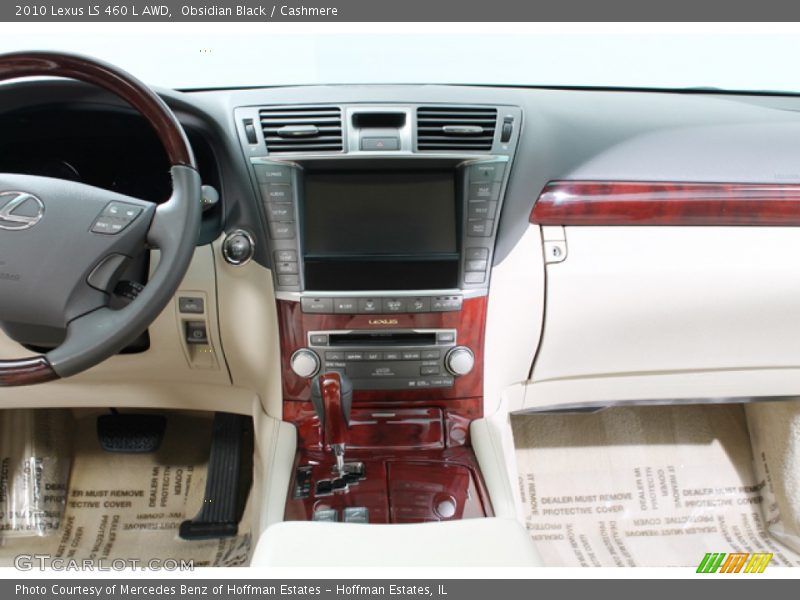 Obsidian Black / Cashmere 2010 Lexus LS 460 L AWD