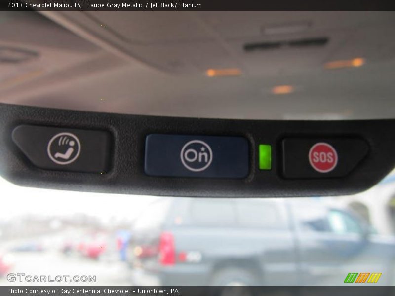 Taupe Gray Metallic / Jet Black/Titanium 2013 Chevrolet Malibu LS