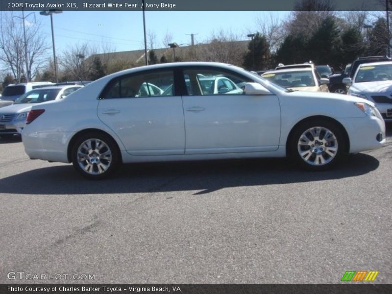 Blizzard White Pearl / Ivory Beige 2008 Toyota Avalon XLS