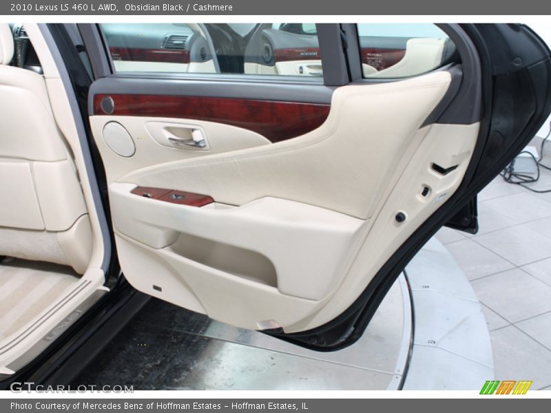 Obsidian Black / Cashmere 2010 Lexus LS 460 L AWD