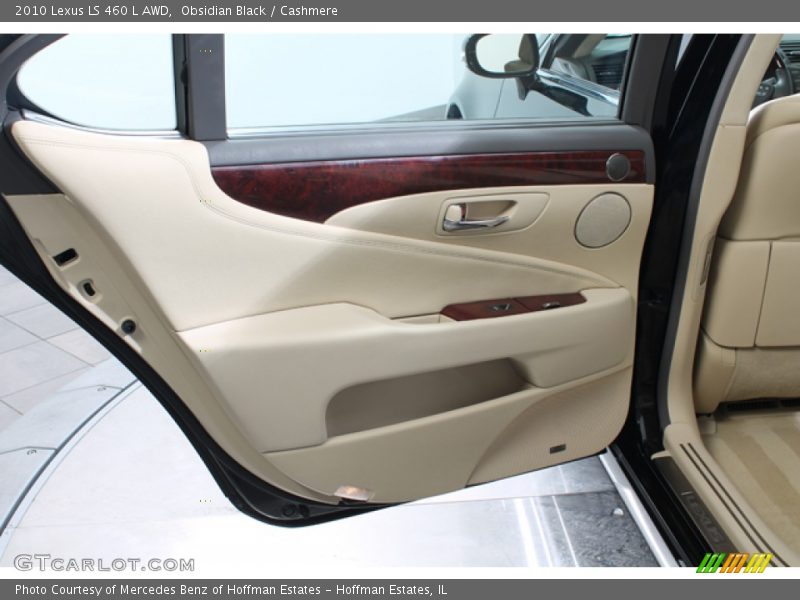 Obsidian Black / Cashmere 2010 Lexus LS 460 L AWD