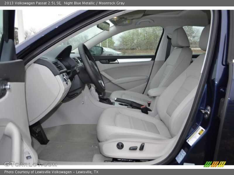Night Blue Metallic / Moonrock Gray 2013 Volkswagen Passat 2.5L SE