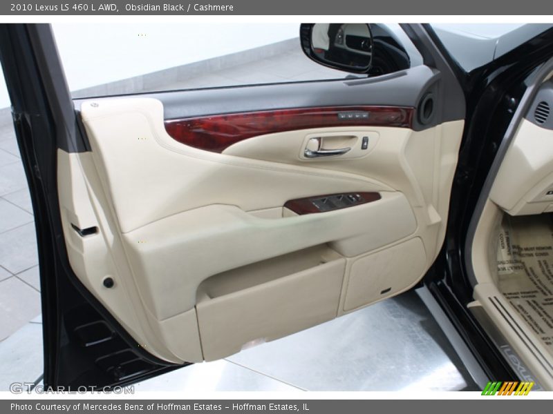 Obsidian Black / Cashmere 2010 Lexus LS 460 L AWD