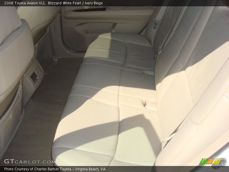 Blizzard White Pearl / Ivory Beige 2008 Toyota Avalon XLS