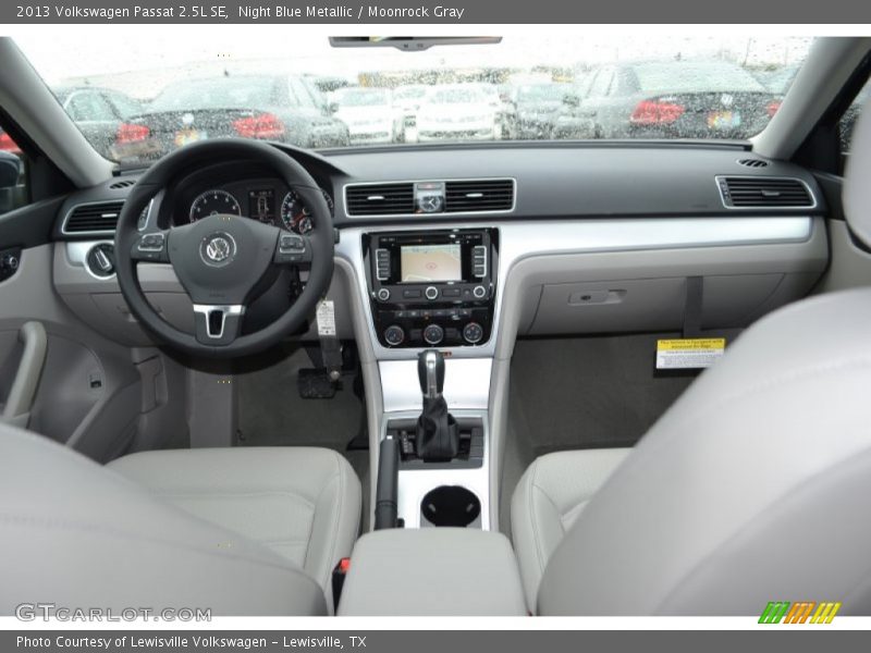 Night Blue Metallic / Moonrock Gray 2013 Volkswagen Passat 2.5L SE