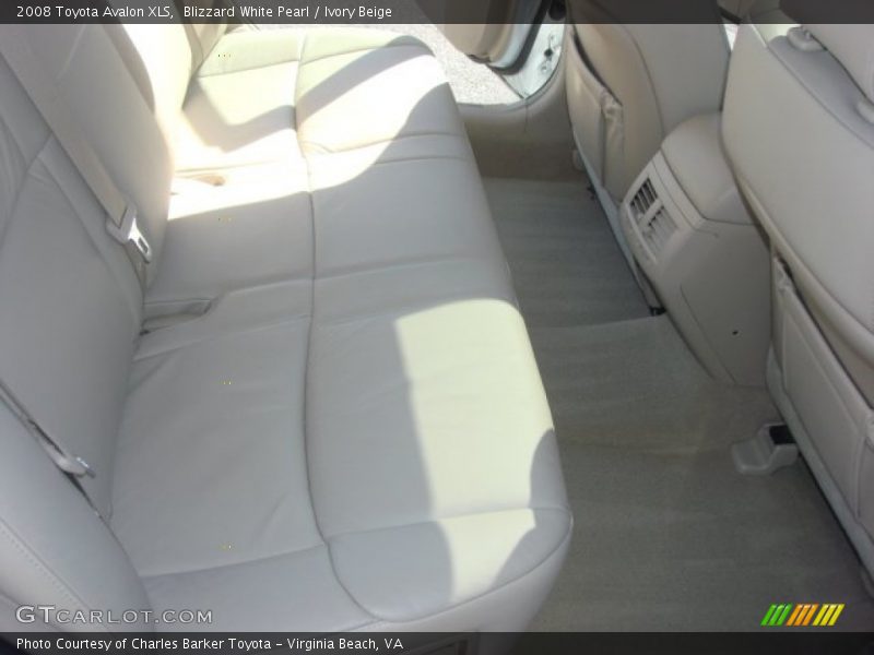 Blizzard White Pearl / Ivory Beige 2008 Toyota Avalon XLS