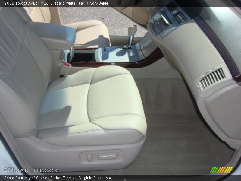 Blizzard White Pearl / Ivory Beige 2008 Toyota Avalon XLS