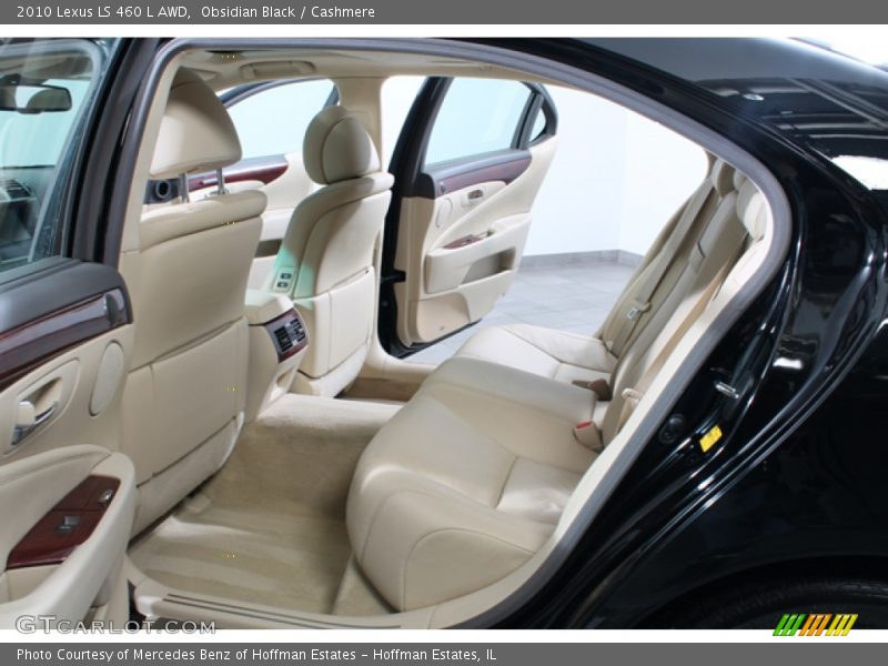 Obsidian Black / Cashmere 2010 Lexus LS 460 L AWD