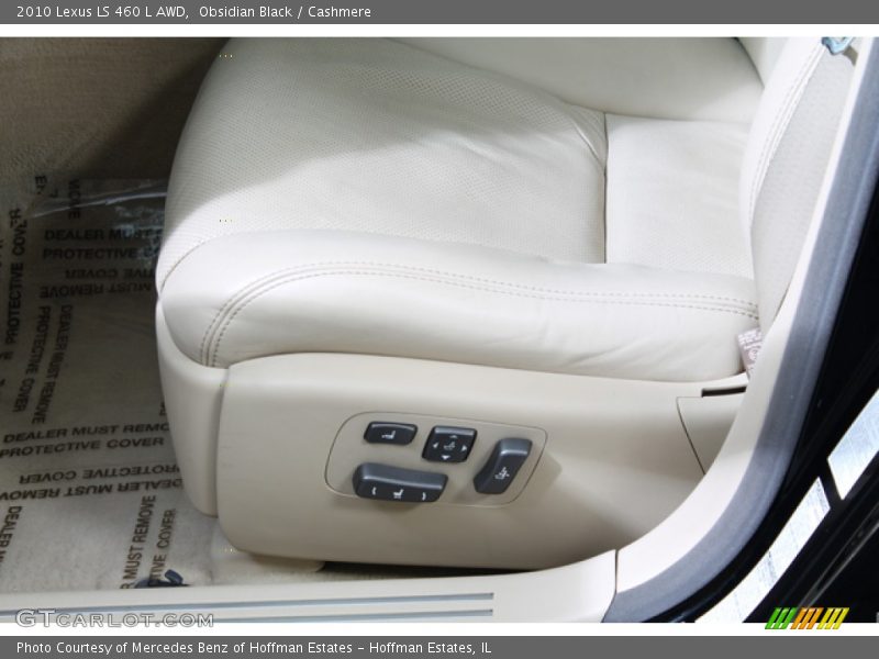 Obsidian Black / Cashmere 2010 Lexus LS 460 L AWD