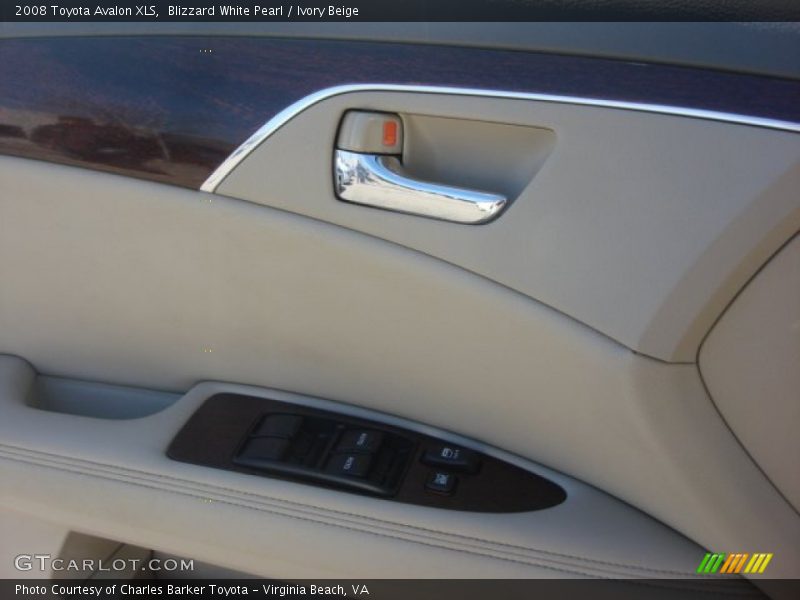 Blizzard White Pearl / Ivory Beige 2008 Toyota Avalon XLS