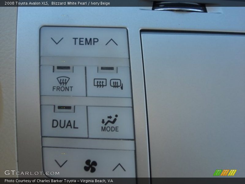Blizzard White Pearl / Ivory Beige 2008 Toyota Avalon XLS